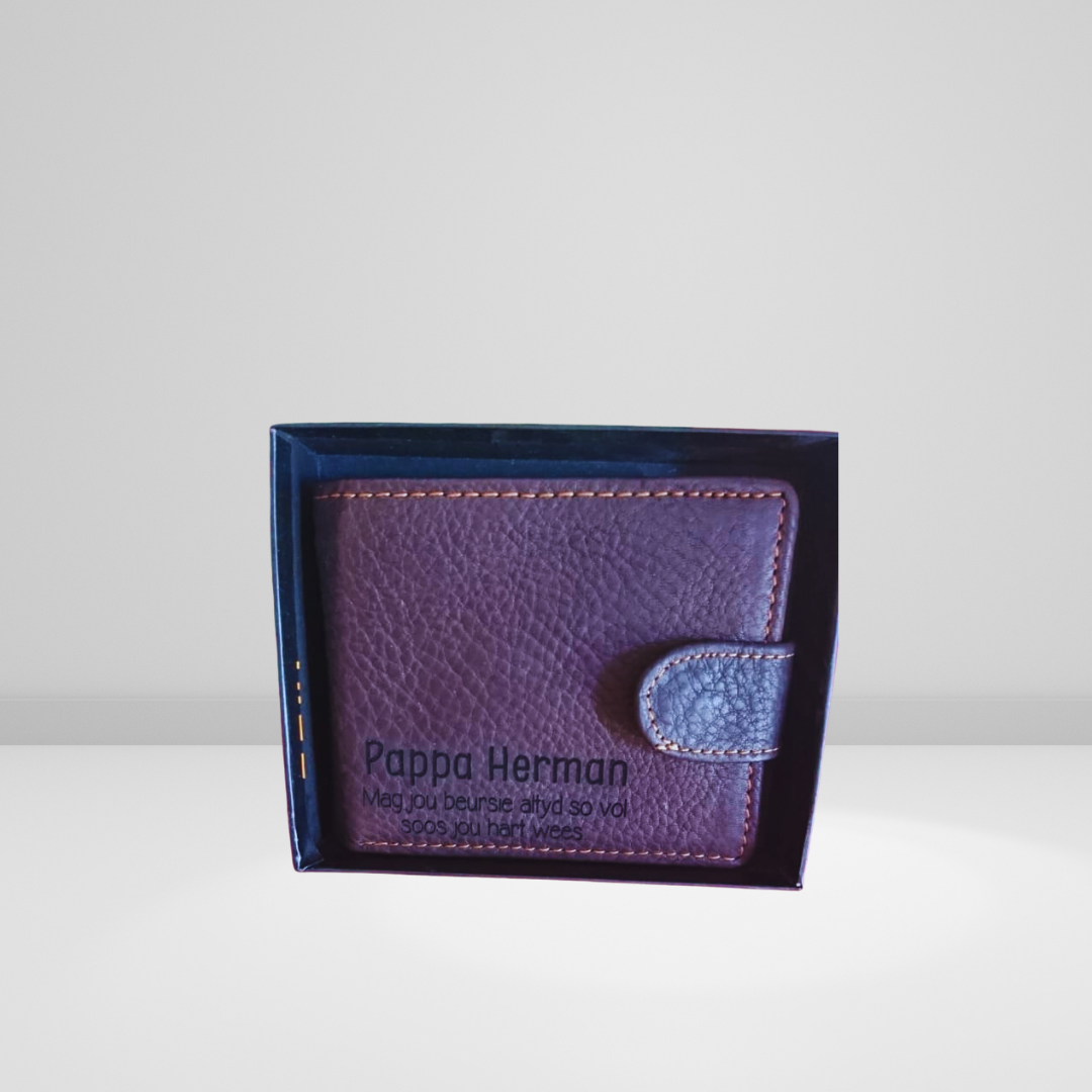 Personalised Engraved Men's Wallet