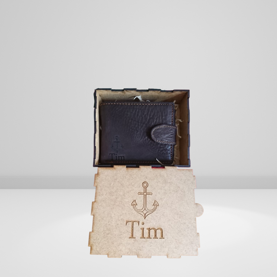 Personalised Engraved Men's Wallet