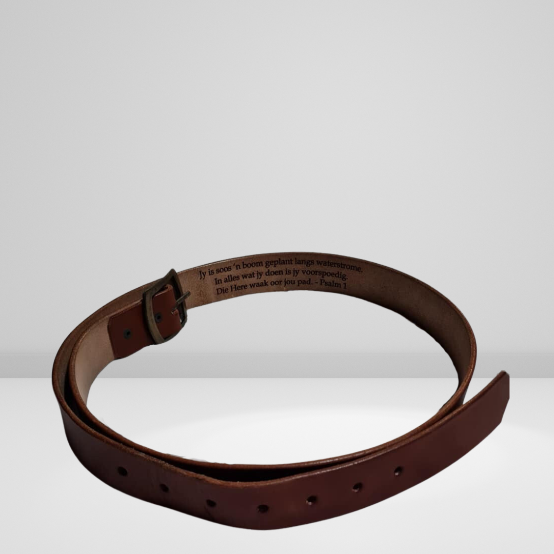 Personalised Engraved Belt