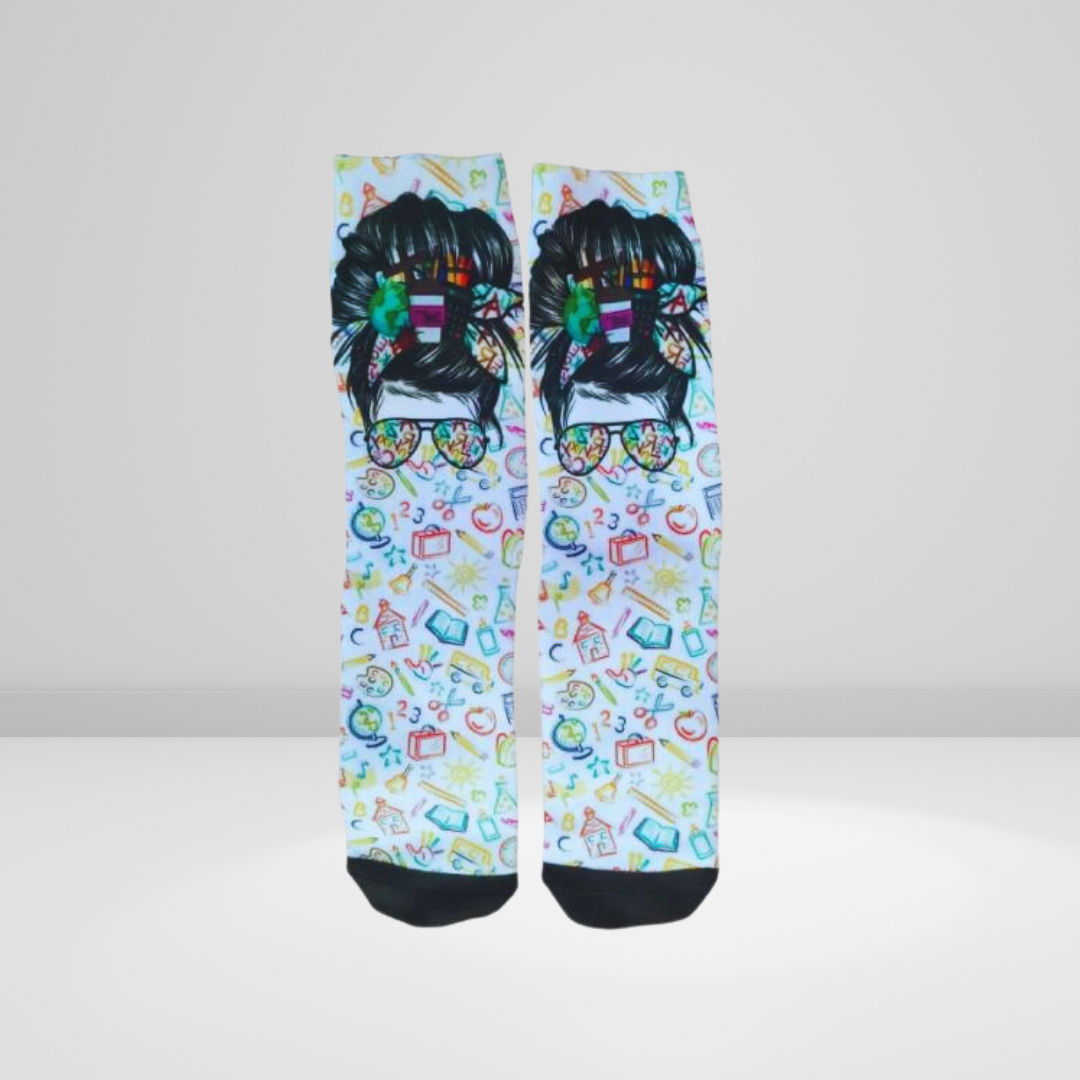 Funky Printed Socks