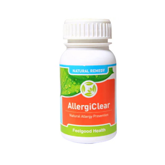 Feelgood AllergiClear - Natural remedy effectively prevents & clears allergies