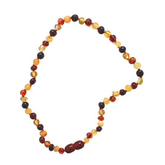 Baltic Amber Teething Necklace - Mixed