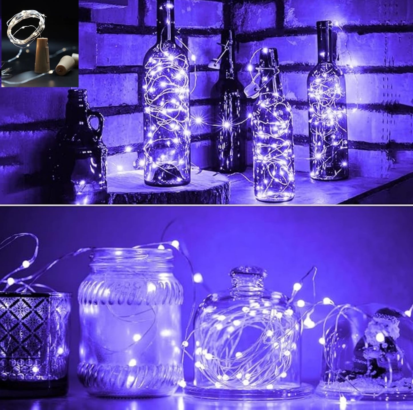 2m Bottle String Light