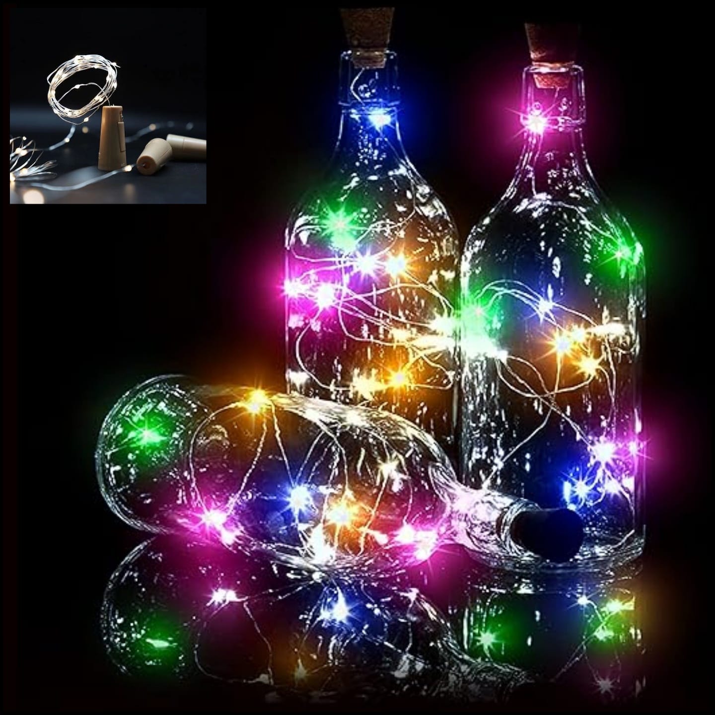 2m Bottle String Light