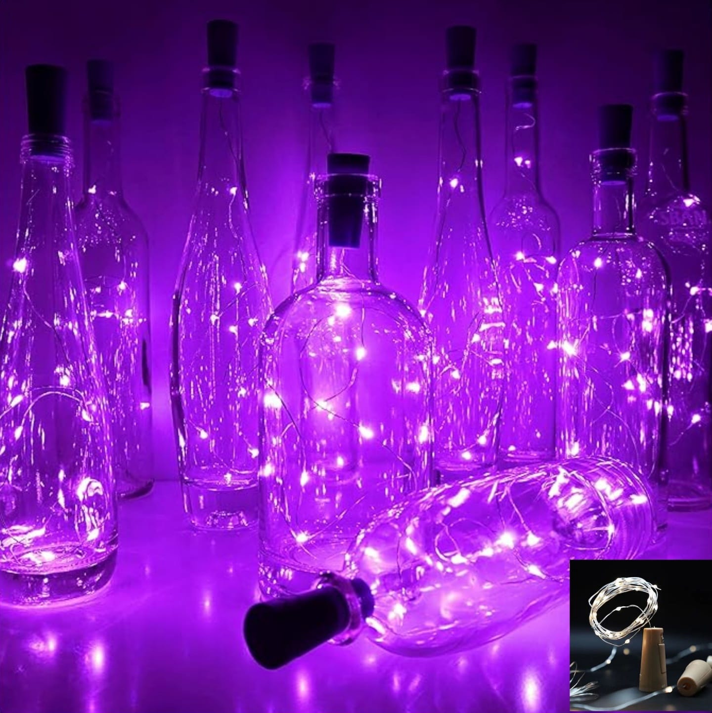 2m Bottle String Light