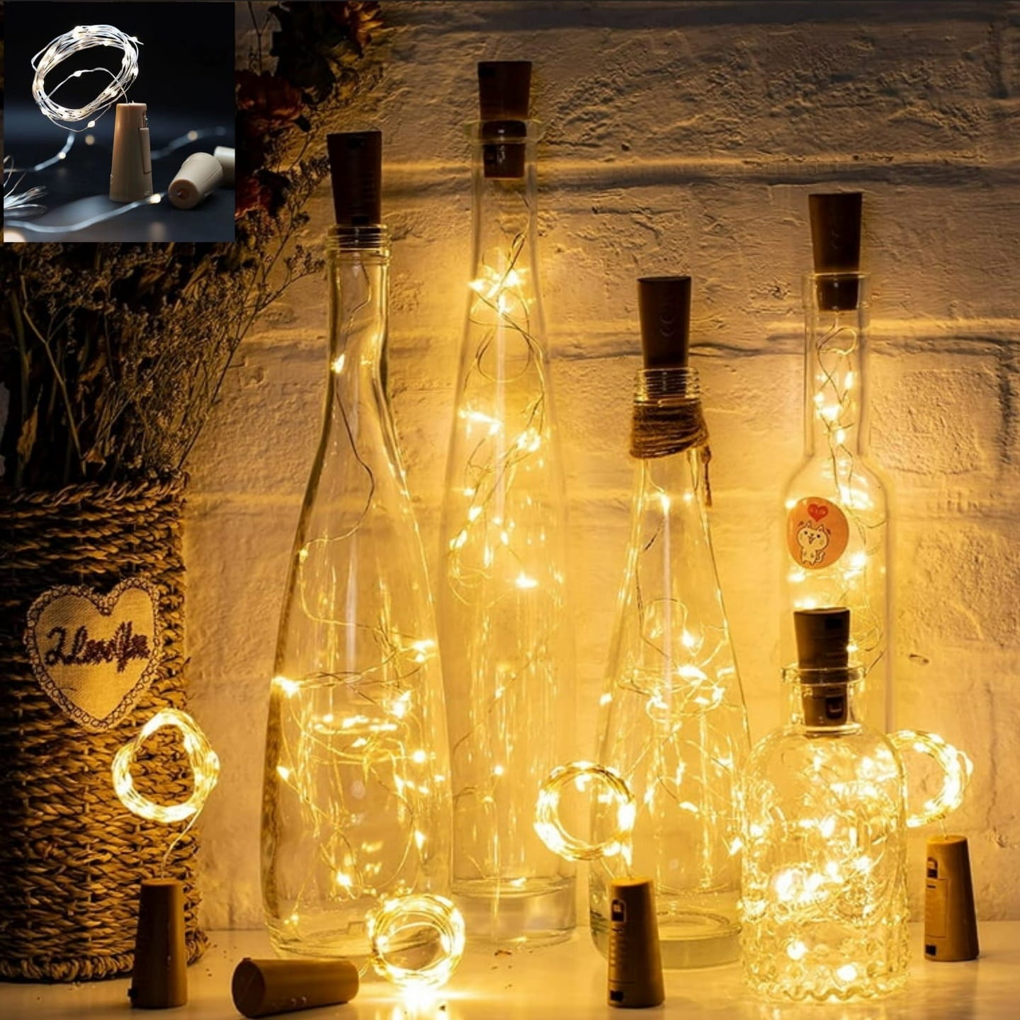 2m Bottle String Light