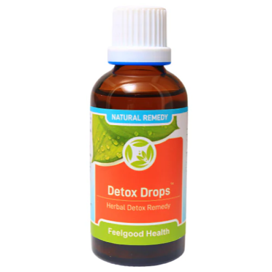 Feelgood Health Detox Drops - Natural herbal detoxification remedy to cleanse & detox the system