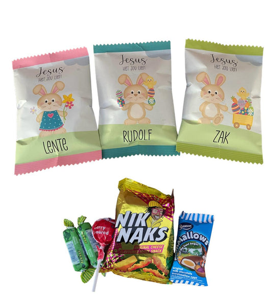 Personalized Easter Lucky Packets