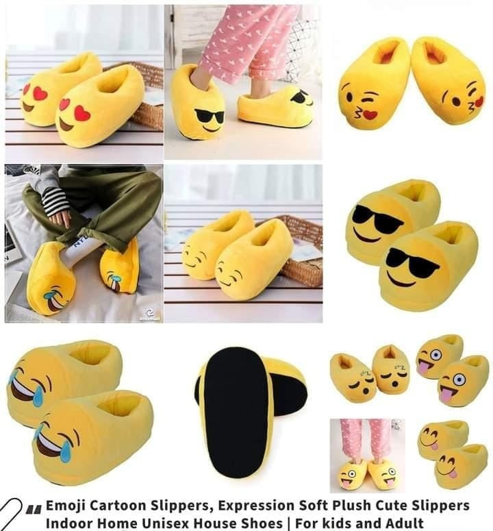 Emoji Cartoon Slippers