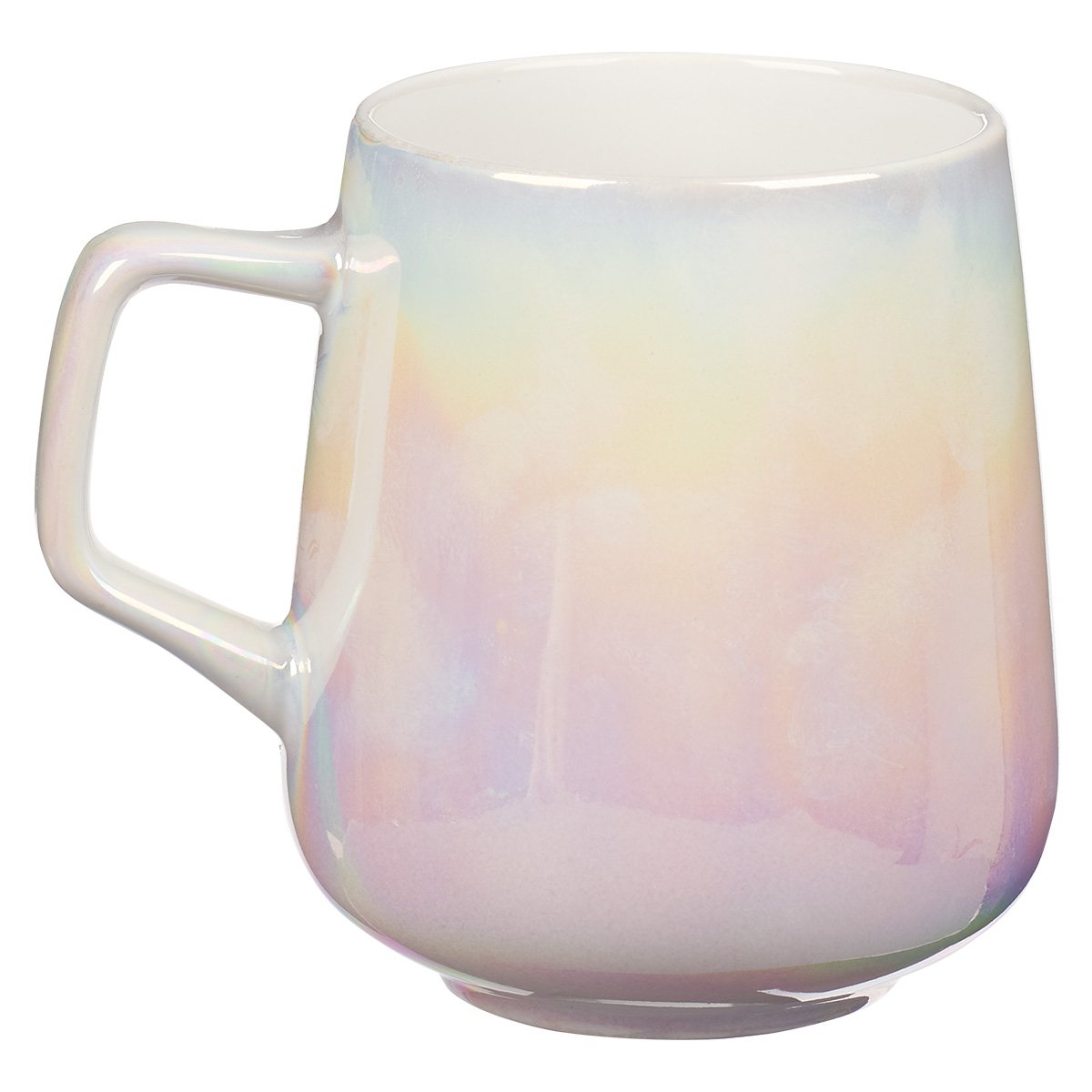 Ombre Ceramic Mug - Faith Hope And Love Pearl