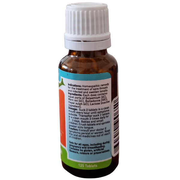 Feelgood Throat & Tonsil Dr - Homeopathic remedy for tonsillitis & sore throats