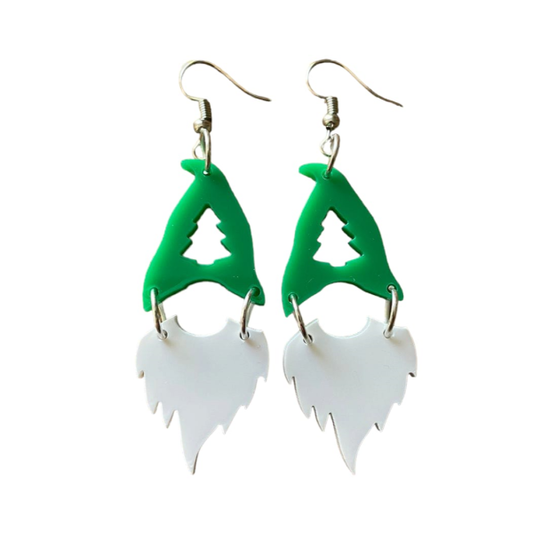 Christmas Perspex Earrings