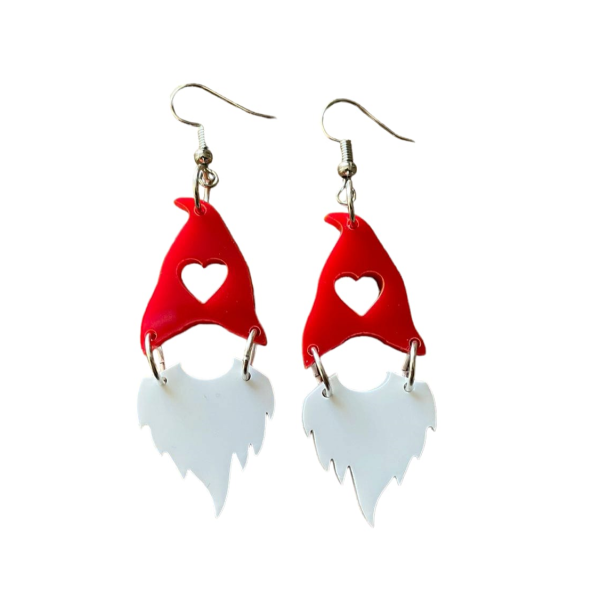 Christmas Perspex Earrings