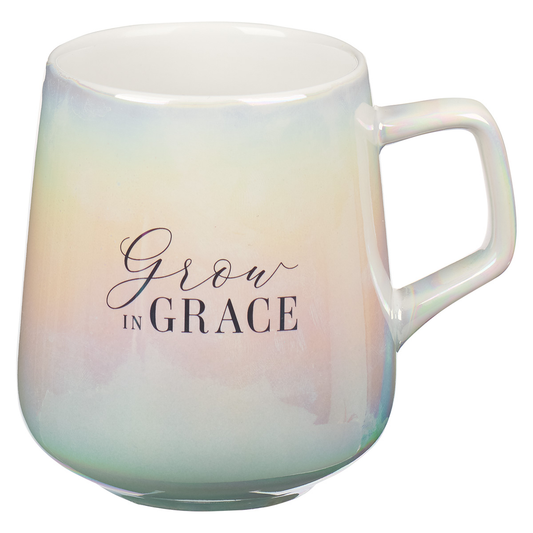 Ombre Ceramic Mug - Grow In Grace Pearl