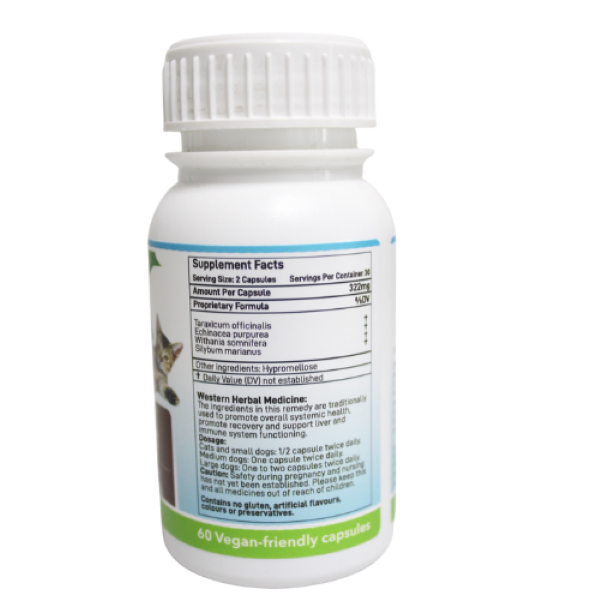 Feelgood Pets Immunity & Liver Support: Natural immunity tonic for pets