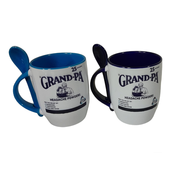 Personalized Coffee Mug with Spoon