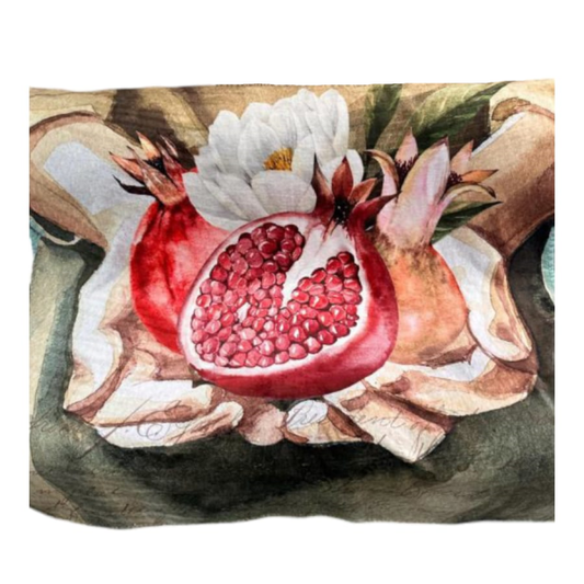 Printed Coral Fleece Blanket - Bible Desings 1.5m x 1.5m