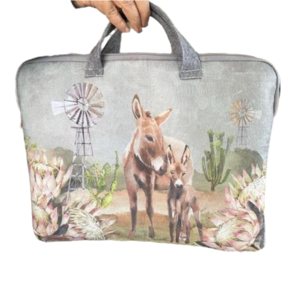 Felt Donkey Laptop Sleeve / Bag