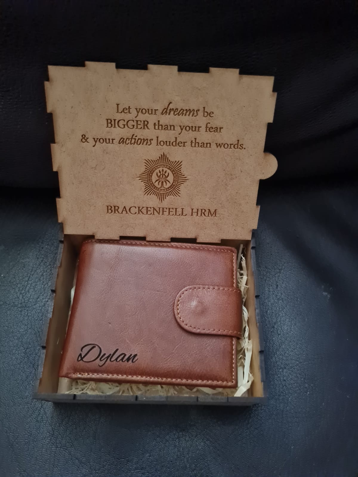 Personalised Engraved Men's Wallet