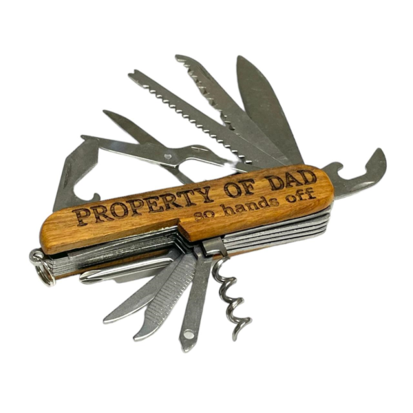 Personalized Engraved Multitool Knife