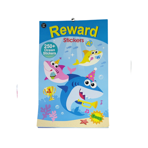 Teacher Reward Sticker Pad - 250 Ocean Stickers