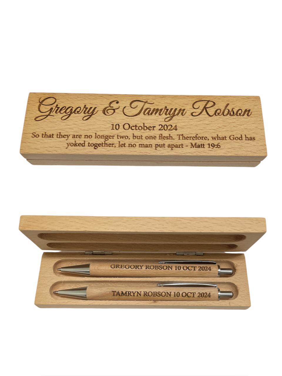 Personalized Engraved Pen & Pacer set