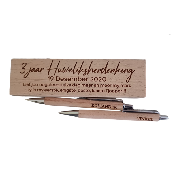 Personalized Engraved Pen & Pacer set