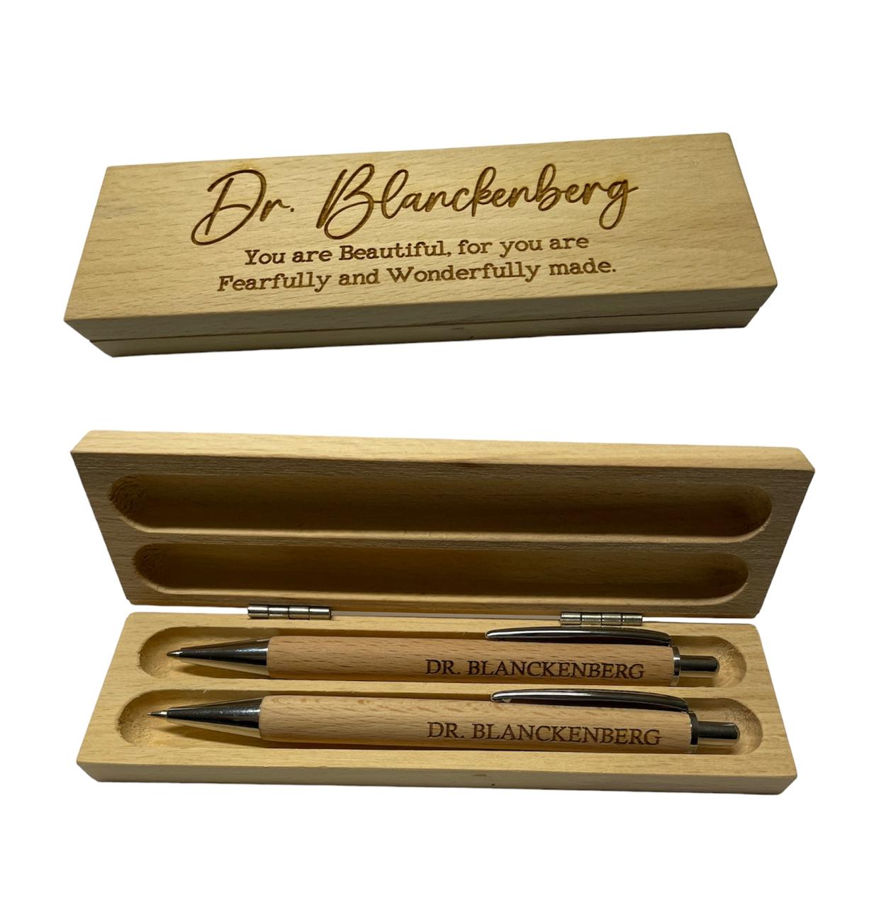 Personalized Engraved Pen & Pacer set