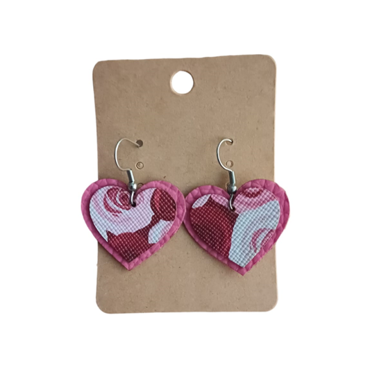 Stainless Steel Heart Earrings