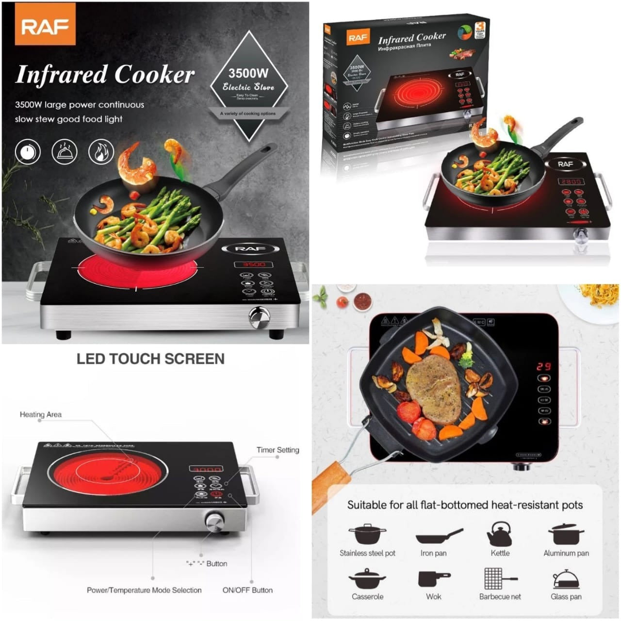 Sensor Touch Induction Cooker