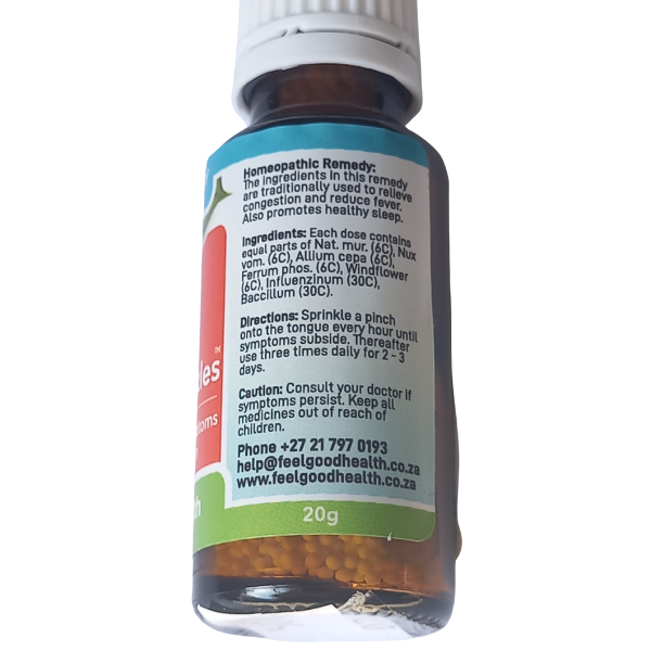 Feelgood Health Sniffly Sprinkles Cold & Flu Remedy For Children - 20g