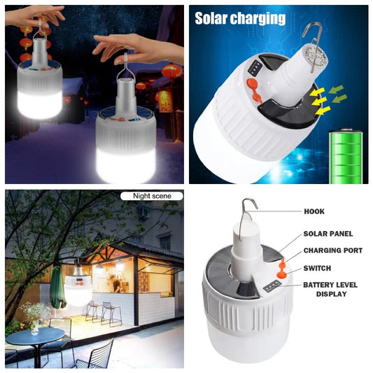 Solar Charging Emergency Light