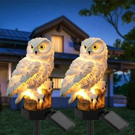 Solar Power Owl Lantern