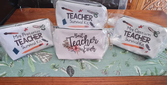 Personalized Teacher Pencil Bags