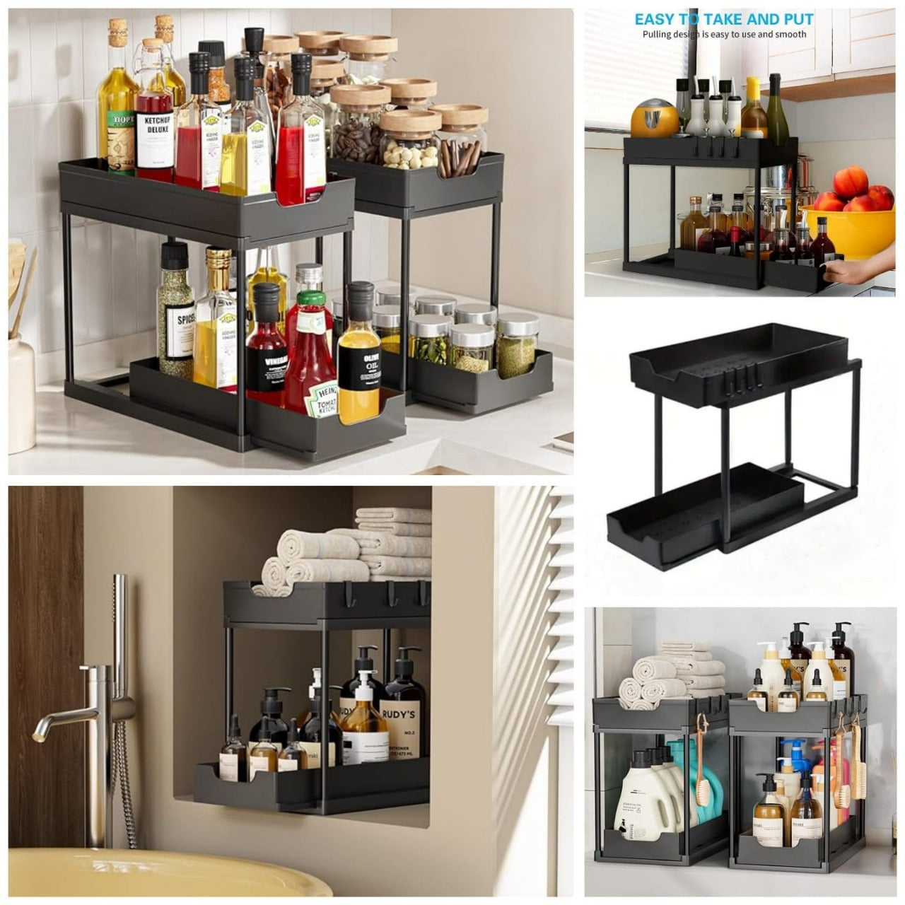 Two Drawer Open Organizer