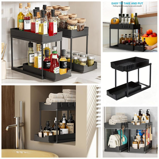 Two Drawer Open Organizer