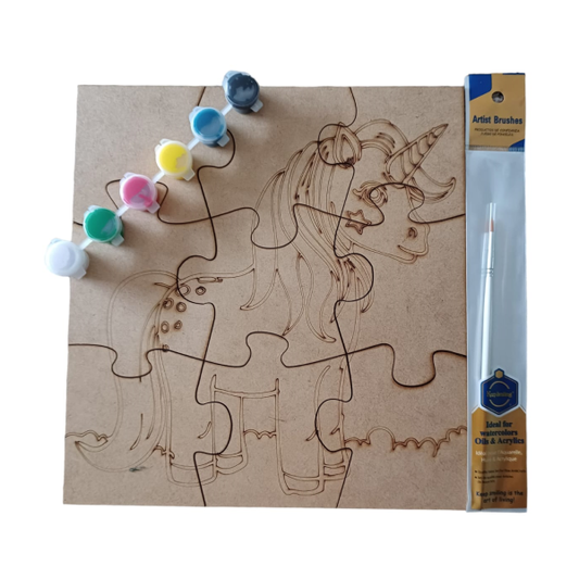 Paint Your Own Puzzle Kit