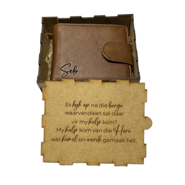 Personalised Engraved Men's Wallet