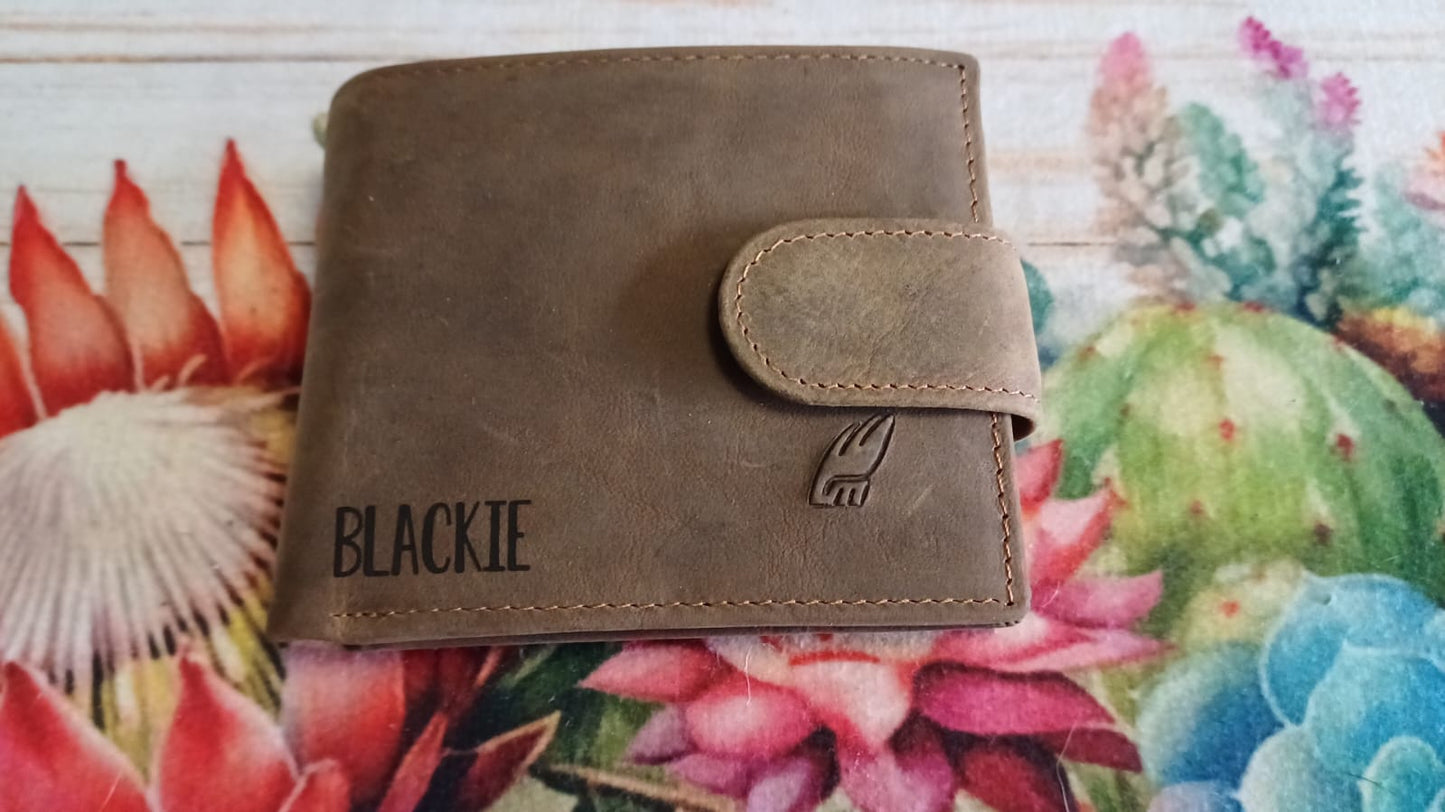 Personalised Engraved Men's Wallet